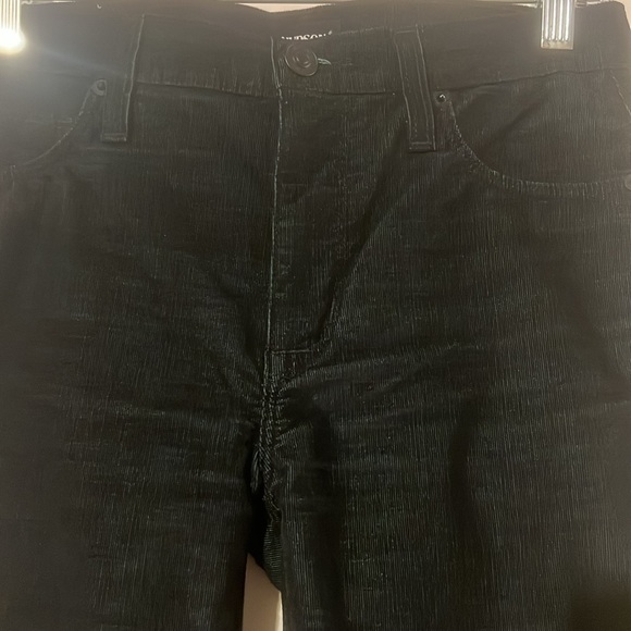 Hudson black mini wale corduroy 5 pocket pants - Picture 2 of 10